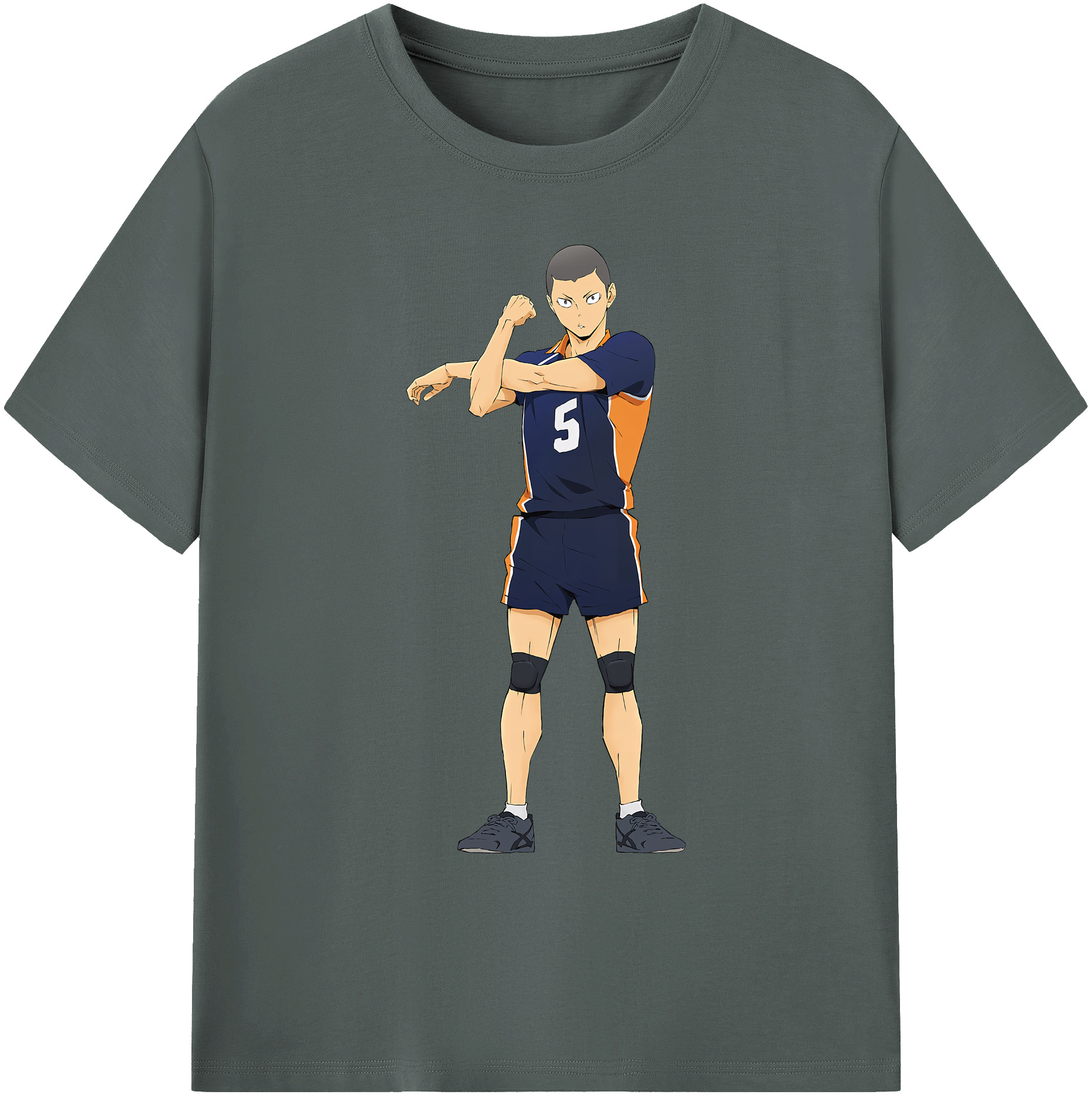 （画像用） ハイキュー!! Haikyu!! 綿100％ メンズ半袖Tシャツ｜肌触りやわらか＆通気性